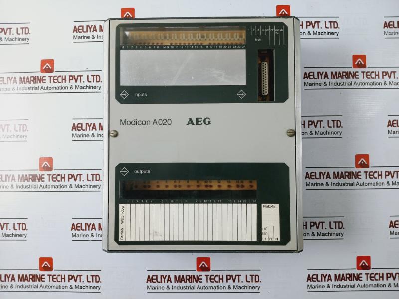 Aeg Modicon A020/e/24v/gl Control Unit 7628-042.219763.00 24v Dc