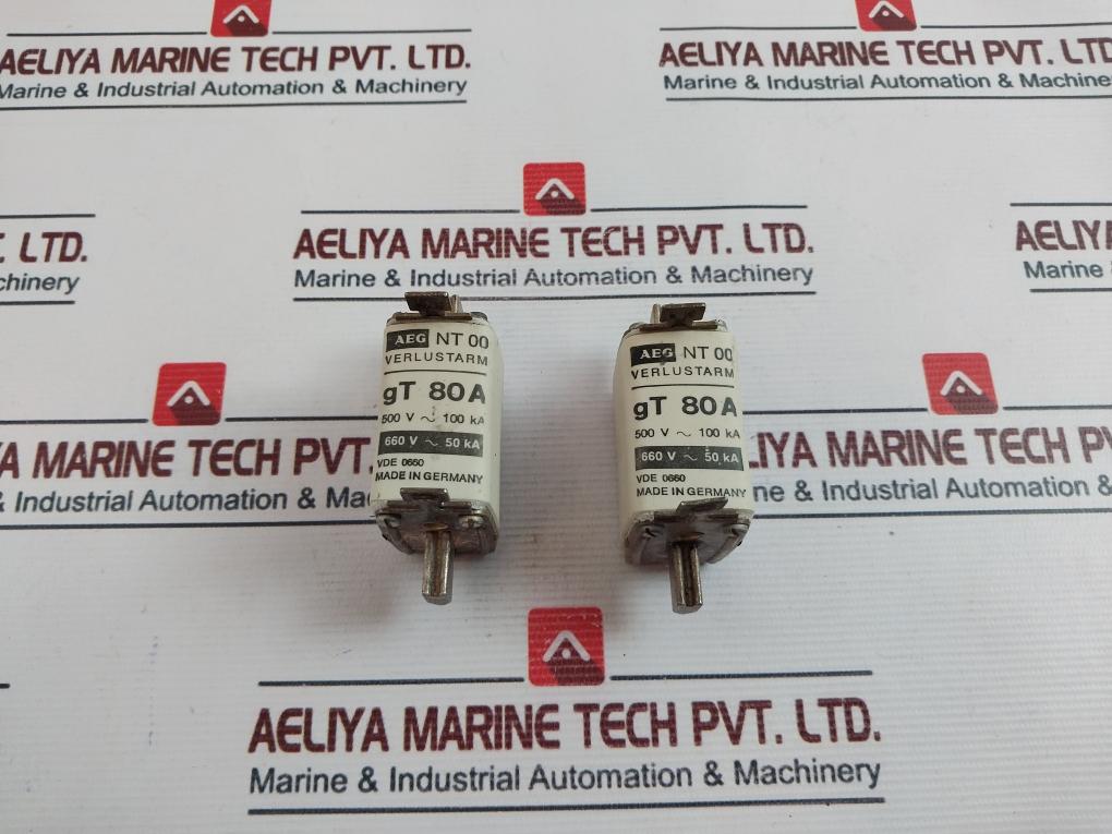 Aeg Nt00 Gt 80A Fuse Link 80A 660V