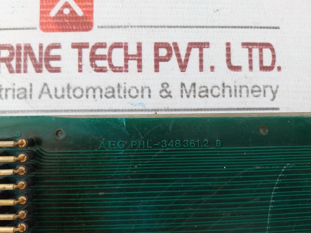 Aeg Phl-348 361.2 L Pcb Card 271.894345 W136 Pra 401