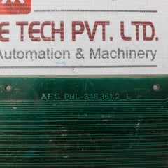 Aeg Phl-348 361.2 L Pcb Card 271.894345 W136 Pra 401