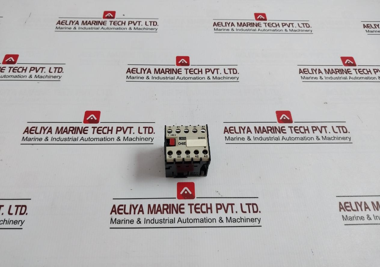 Aeg Sh04 Auxiliary Contactor Vde 0660 600V Ac 16A 220V 50-60Hz A600 P300