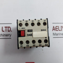 Aeg Sh04 Auxiliary Contactor Vde 0660 600V Ac 16A 220V 50-60Hz A600 P300