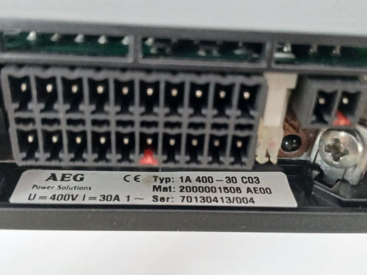 Aeg Thyristor Power Controller 1A 400-30 C03 Thyro-a