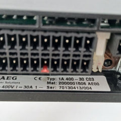 Aeg Thyristor Power Controller 1A 400-30 C03 Thyro-a