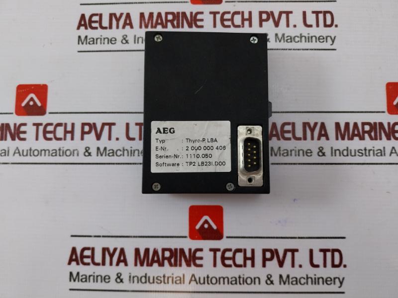 Aeg Thyro-p Lba Thyristor Power Regulator Panel Tp2 Lb23I.D00