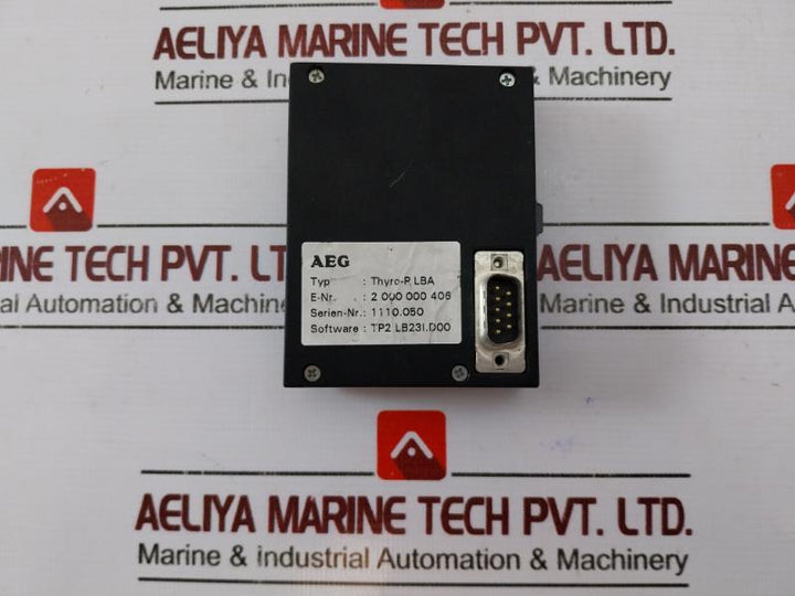 Aeg Thyro-p Lba Thyristor Power Regulator Panel Tp2 Lb23I.D00