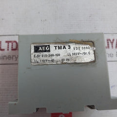 Aeg Tma 3 Relay Vde 0660 910-344-009 110V 40/60Hz