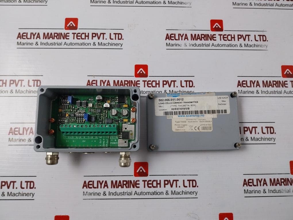 Aep Ta4/2 Load Cells Current Transmitter - 2mv/v Input, 4-20ma Output