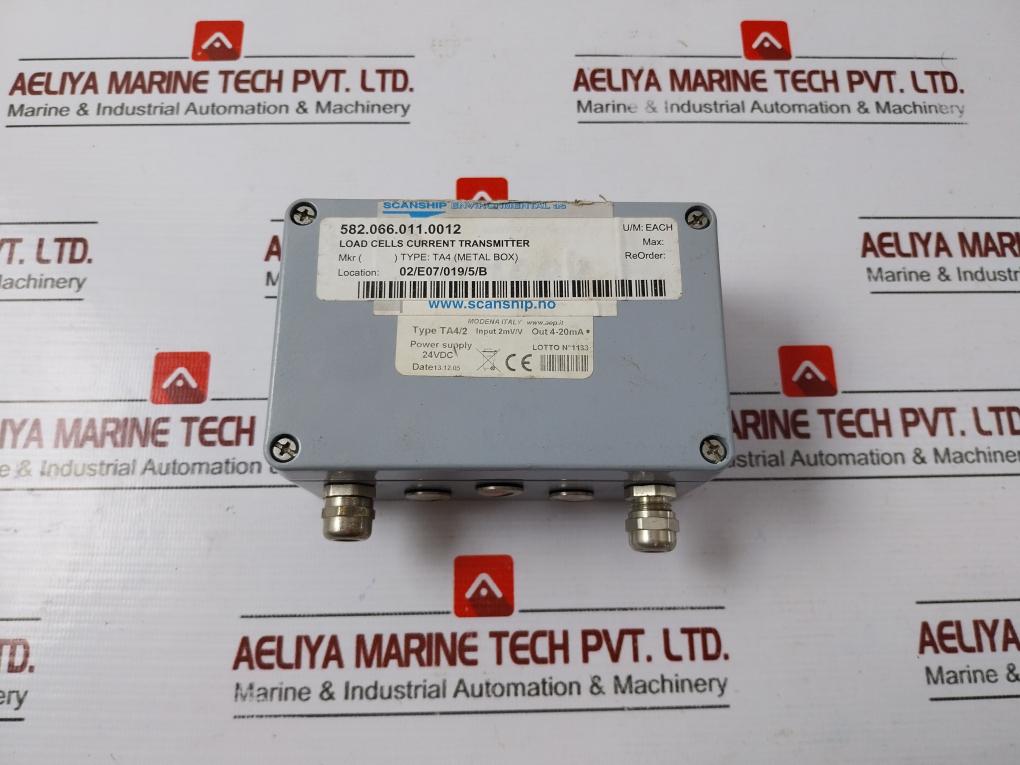 Aep Ta4/2 Load Cells Current Transmitter - 2mv/v Input, 4-20ma Output