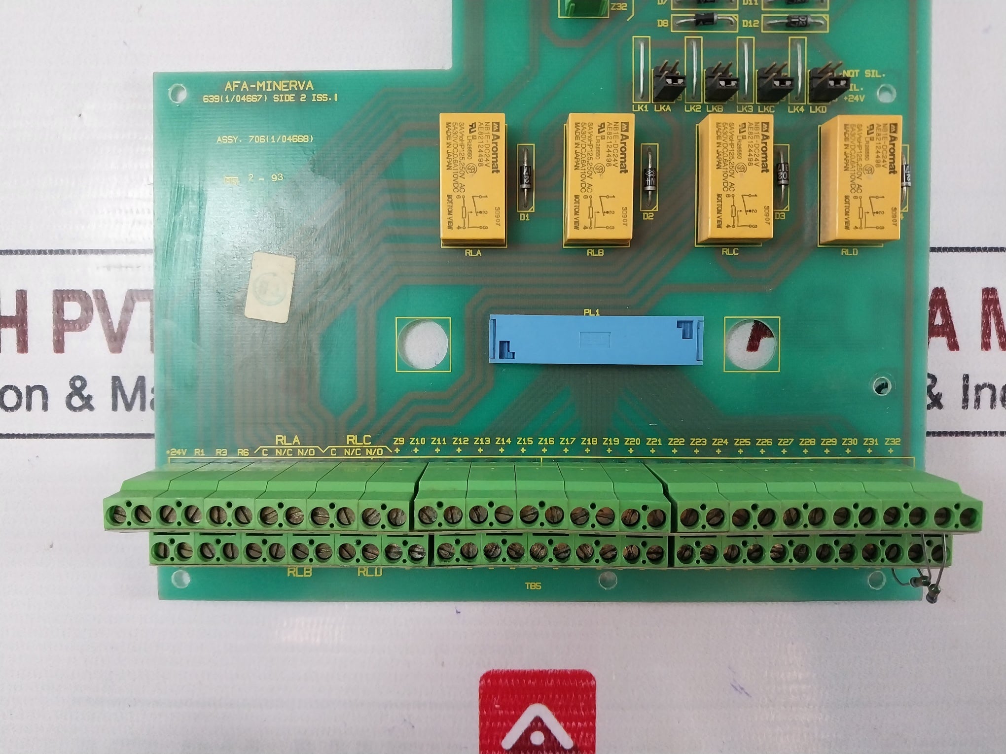 Afa-minerva 639(1/04667) Fire Alarm Panel