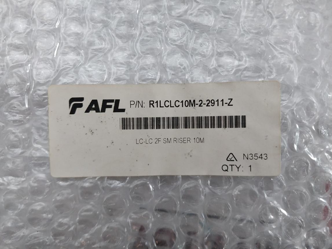 Afl Fiber Optic Patch Cable 10M R1Lclc10M-2-2911-z