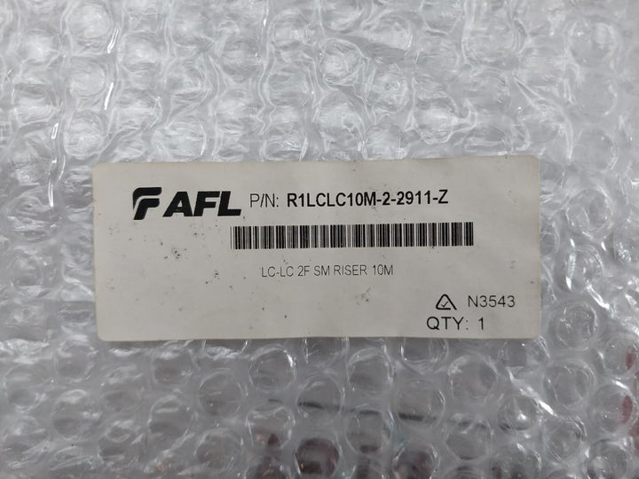 Afl Fiber Optic Patch Cable 10M R1Lclc10M-2-2911-z