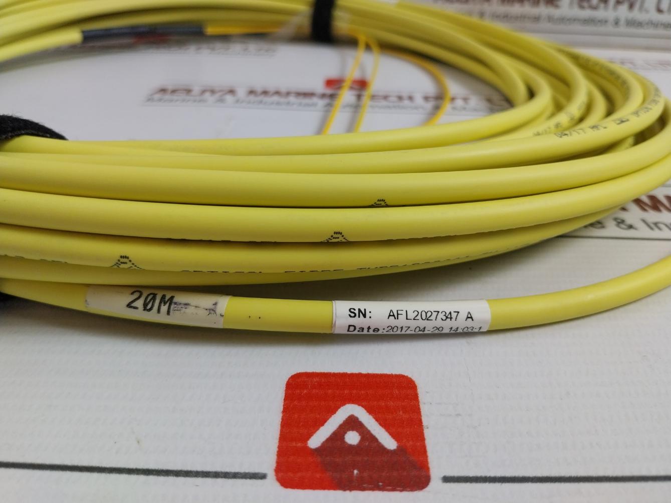 Afl New Duplex Single Mode Fiber Optic Patch Cable 20M R1Lclc20M-2-2911-z