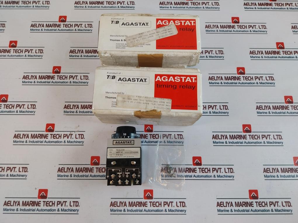 Agastat 7012L1Od Timing Relay 5-50 Sec