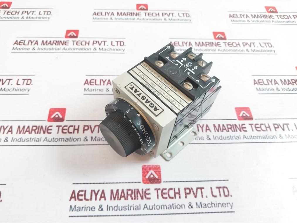 Agastat 7012L9D Time Delay Relay 5-50S 220V 60Hz