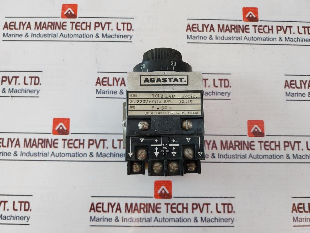 Agastat 7012L9D Time Delay Relay 7012L9D 5-50S