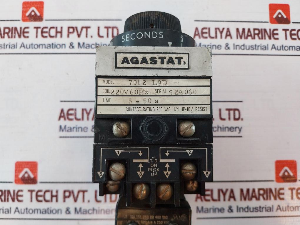 Agastat 7012L9D Time Relay 5-50S