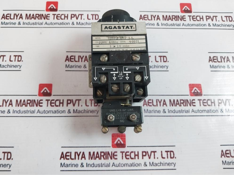 Agastat 7012 L9F Ll Time Relay 1-10 Min 220V 60Hz