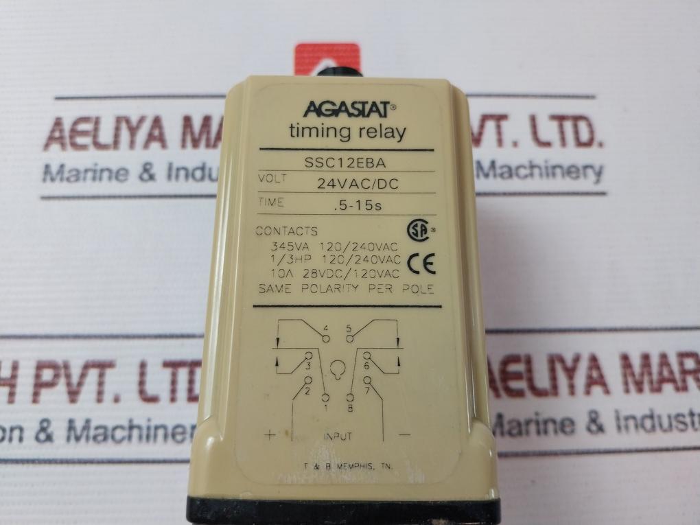 Agastat Ssc12Eba Timing Relay 24Vac/Dc