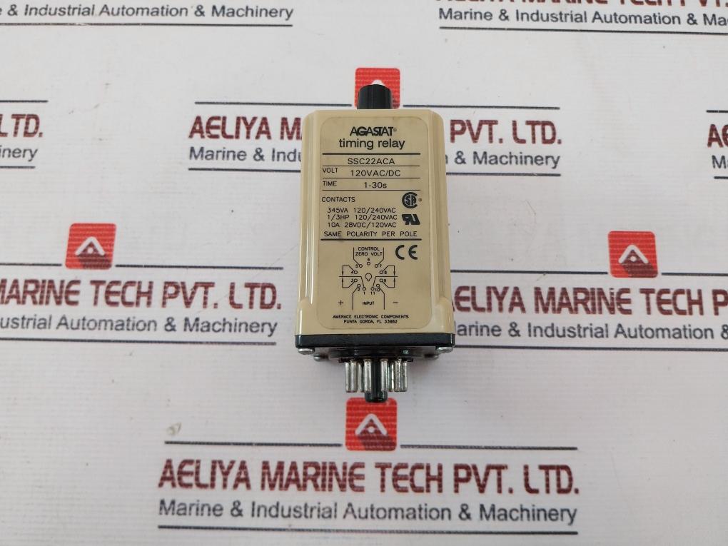 Agastat Ssc22Aca Timing Relay 1-30S