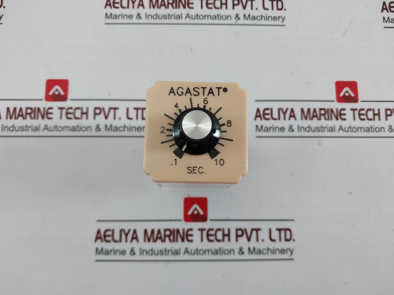 Agastat Sst12Aca Timing Relay Solid State 120Vac 0.1-10 Sec 10A