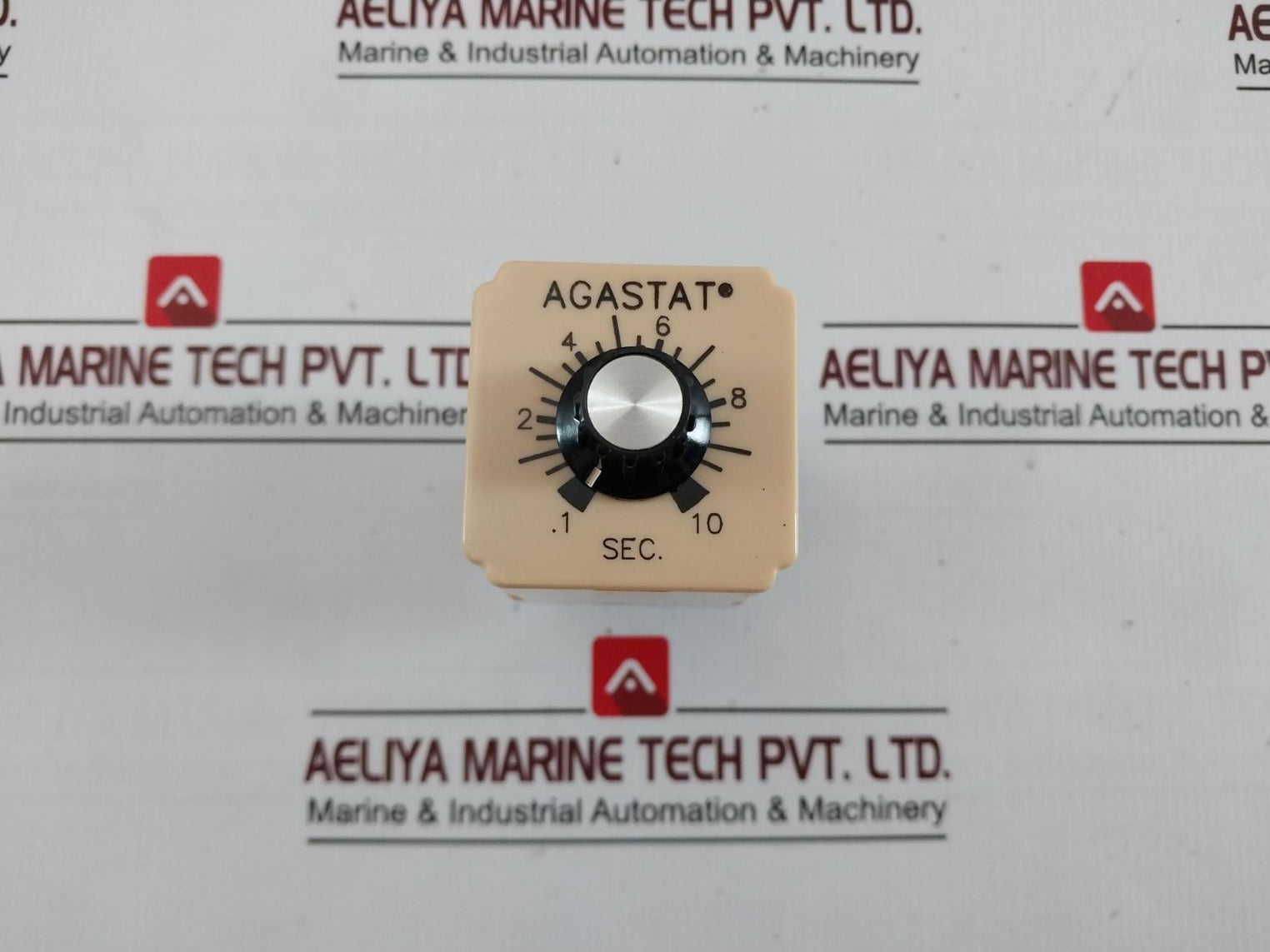 Agastat Sst12Aca Timing Relay Solid State 120Vac 0.1-10 Sec 10A