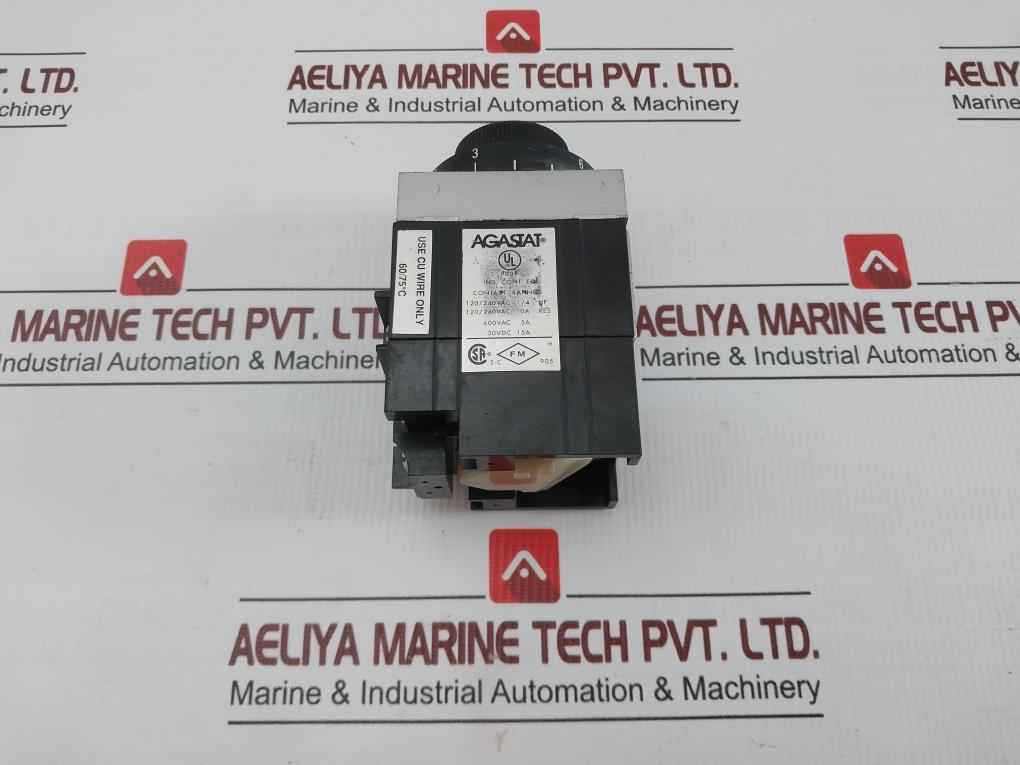 Agastat Timing Relay 120 V 60Hz Time: 1.5-15 Second 7012Ac