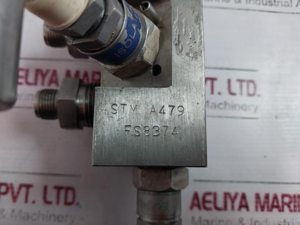 Agco Astm A479 1/2" Npt High-pressure Valve Ax3Tvi6-4-xxx-6Sc