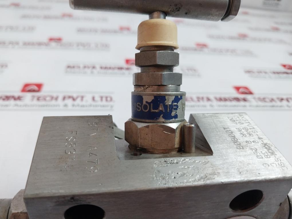 Agco Astm A479 1/2" Npt High-pressure Valve Ax3Tvi6-4-xxx-6Sc