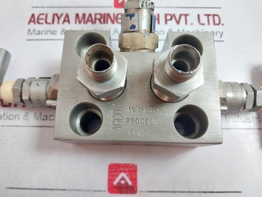 Agco Astm A479 1/2" Npt High-pressure Valve Ax3Tvi6-4-xxx-6Sc