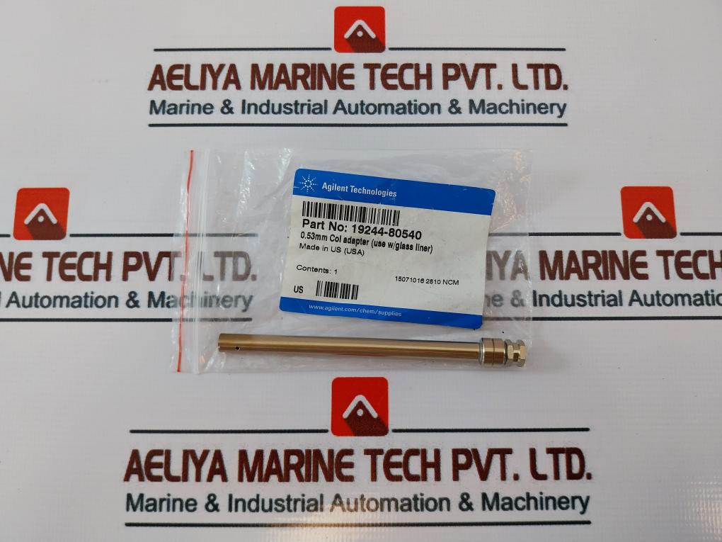 Agilent 19244-80540 Column Adapter For Glass Liners 0.53Mm