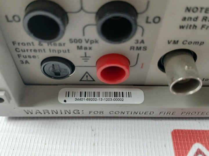 Agilent 34401A Digital Multimeter My45037366 Ices/Nmb-001 5V 45-440 Hz 25Va