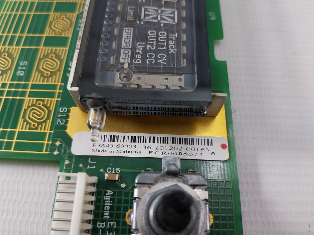 Agilent E3640-60003 Alphanumeric Vfd Display Pcb Board Unit For Dc Power Supply