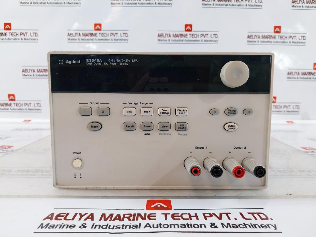Agilent E3648A Dual Output Dc Power Supply My54246092 Rs232