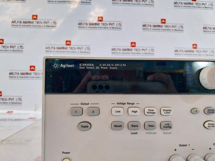 Agilent E3648A Dual Output Dc Power Supply My54246092 Rs232