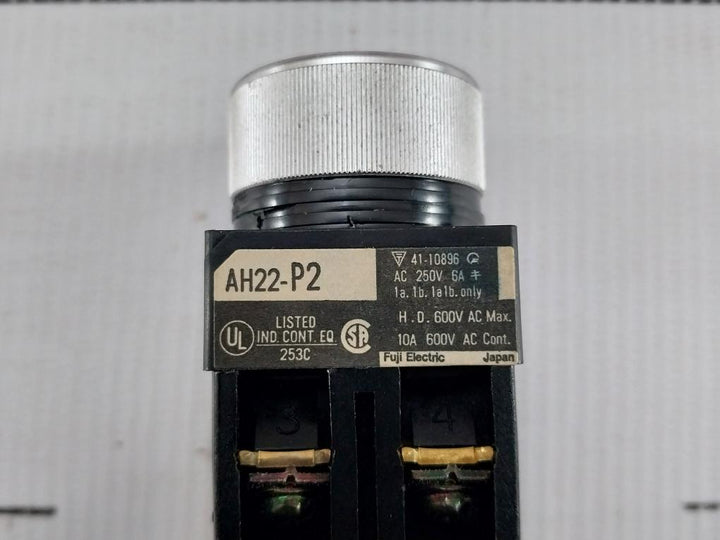 Ah22-p2B22-Command-Switch-600V-10A-Fuji-Electric-209815-9