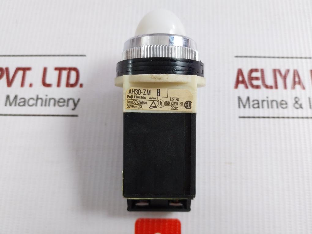 Ah30-zmwh White Lamp Command Switch 100-110V 50/60 Hz Fuji Electric