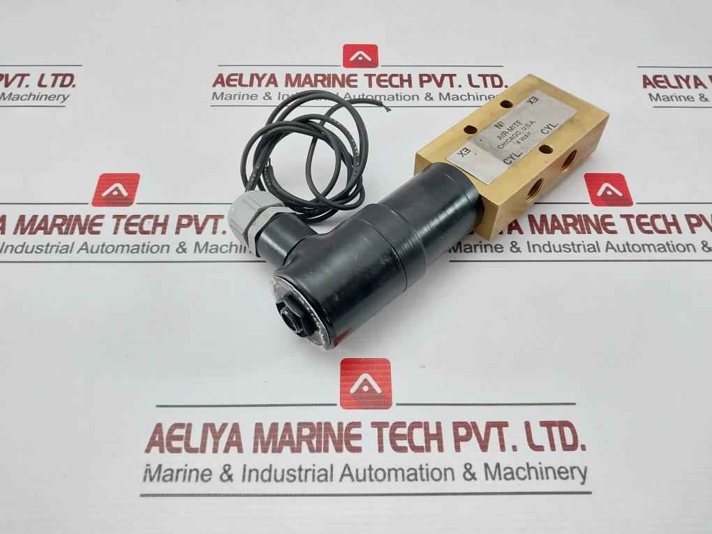 Air-mite V4214Sahm Spring Return Solenoid Valve 60-120V/10W