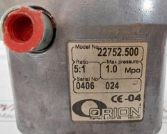 Air-operated Oil Pump 22752.500 Alentec & Orion 1.0 Mpa 10 Bar