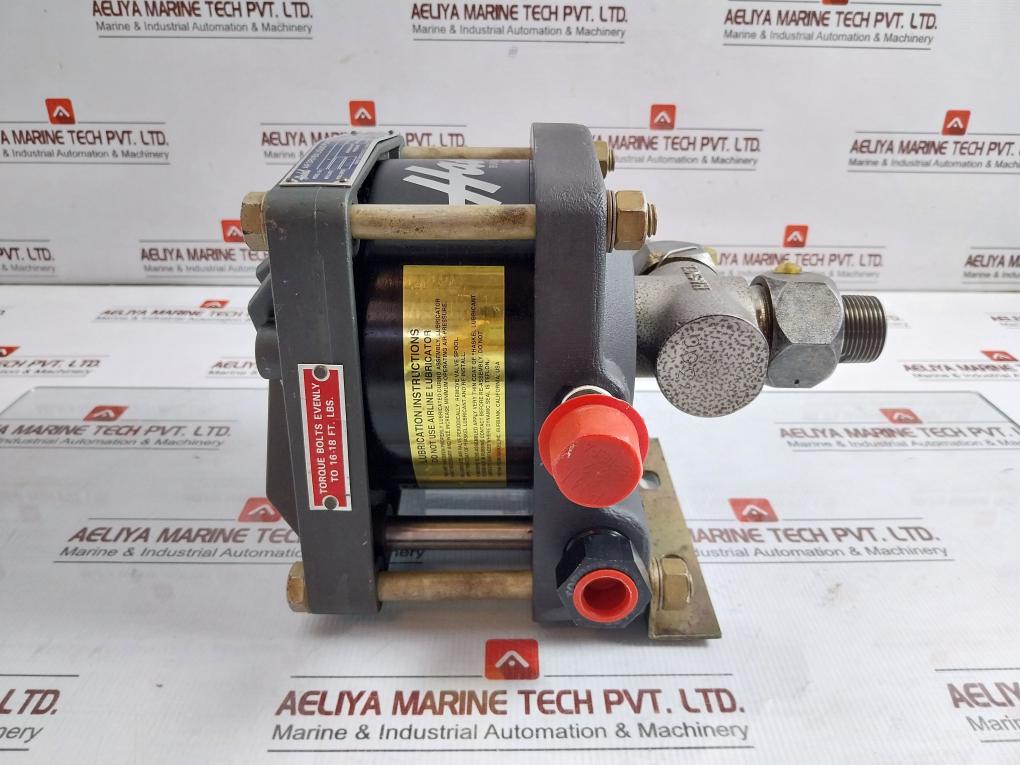 Air Driven Liquid Booster Pump 50000 Psi Hf-b300 Haskel