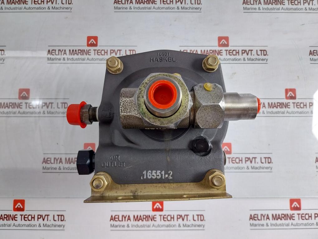 Air Driven Liquid Booster Pump 50000 Psi Hf-b300 Haskel