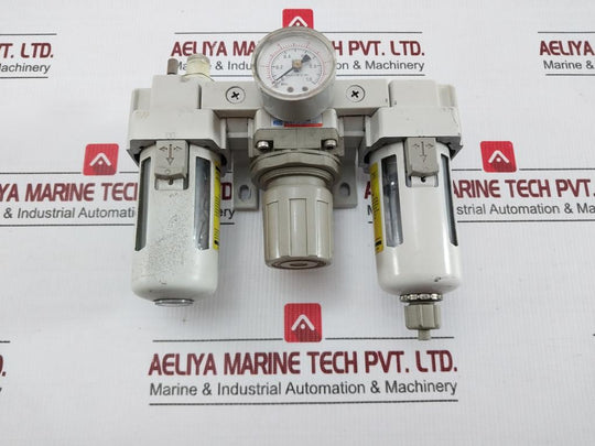 Air Filter Regulator Lubricator Assembly Kaf3000 Kar3000 Kal3000 Kcc