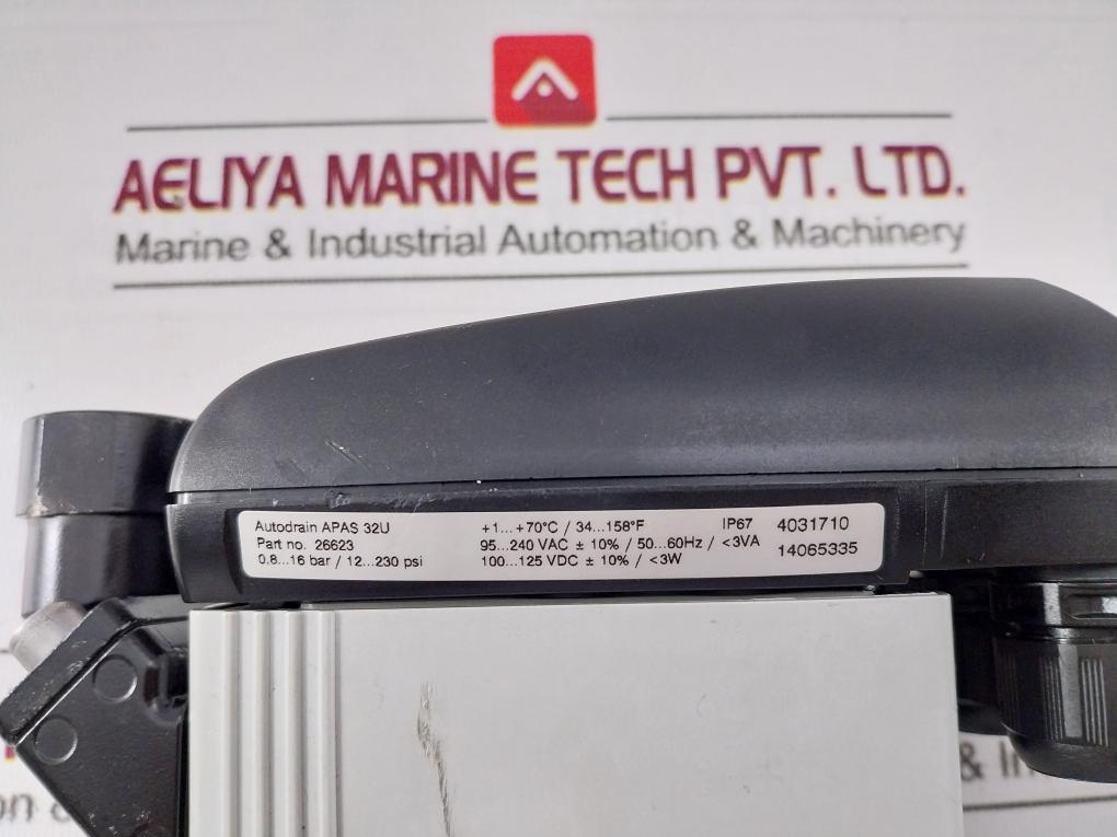 Air Products 26623 Automatic Drain Valve Unit 0.8 To 16 Bar / 12 To 230 Psi