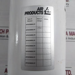 Air Products Apas3202-pf Filter Element Apas30850-pf 232Psig 16 Barg 80 C 176 F