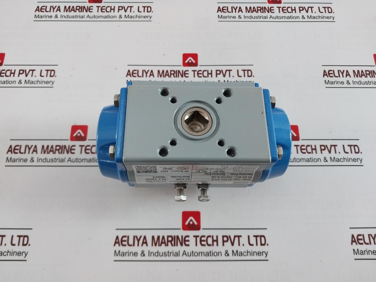 Air Torque At101U S12 B Pneumatic Actuator Pump Aa1 8 Bar -40C To +80C