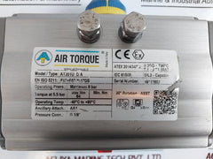 Air Torque At201U D A Pneumatic Valve Actuator Max 8 Bar
