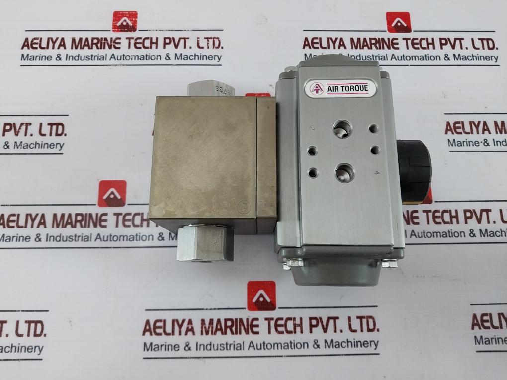 Air Torque Dr00015u Az Pneumatic Actuator With Bypass Ball Valve Dn4-g3/8