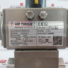 Air Torque Dr00015u Az Pneumatic Actuator With Bypass Ball Valve Dn4-g3/8