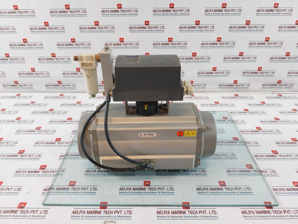 Air Torque DR00450U AZL Pneumatic Actuator W/ 6DR5020-0NG30-0AB0/ AF20-F02C-2A