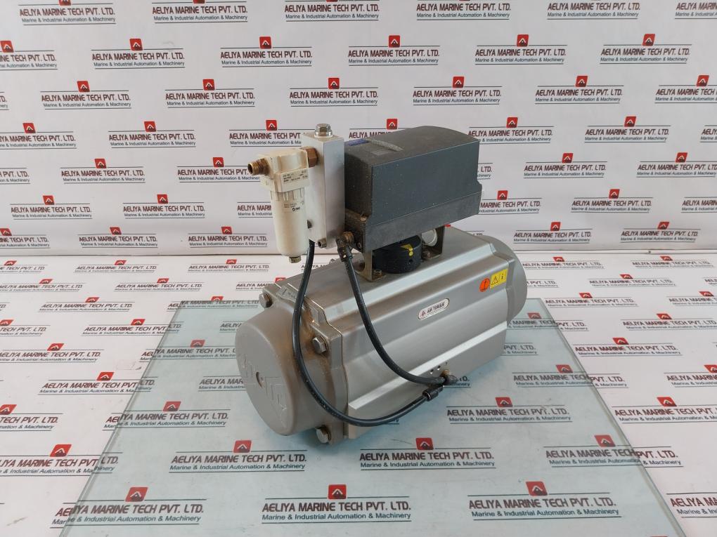 Air Torque DR00450U AZL Pneumatic Actuator W/ 6DR5020-0NG30-0AB0/ AF20-F02C-2A